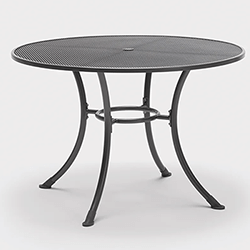 Image of Kettler Mesh Caredo / Siena 110cm Dining Table with Parasol Hole