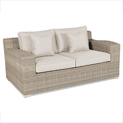 Image of Kettler Palma Luxe 2 Seat Sofa in Oyster and Stone