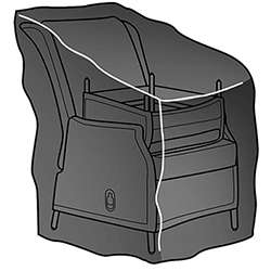 Extra image of Kettler Palma Recliner Cover