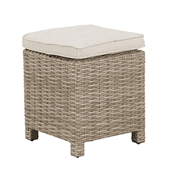 Image of Kettler Palma Stool in Oyster and Stone