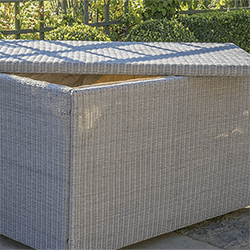Extra image of Kettler Palma Storage Box in White Wash
