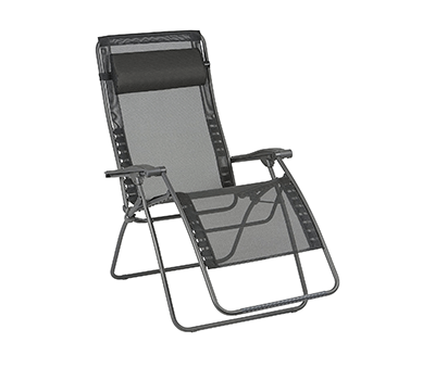 Image of Lafuma RSXA Clip XL Relaxation Chair in Black