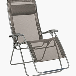 Small Image of Lafuma RSXA Clip XL Relaxation Chair in Graphite