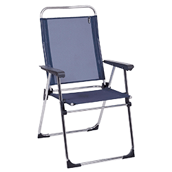 Image of Lafuma Chair Alu Victoria Batyline Folding Armchair - Ocean - LFM1961