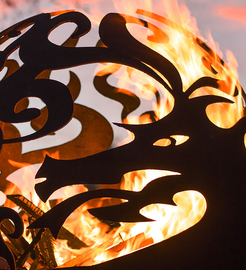 Extra image of La Hacienda Dragon Fire Globe