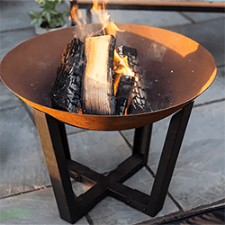 Extra image of La Hacienda Icarus Cast Iron and Steel Firepit - Small