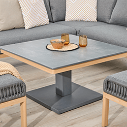 Extra image of LG Peru Compact Corner Set with Adjustable Table