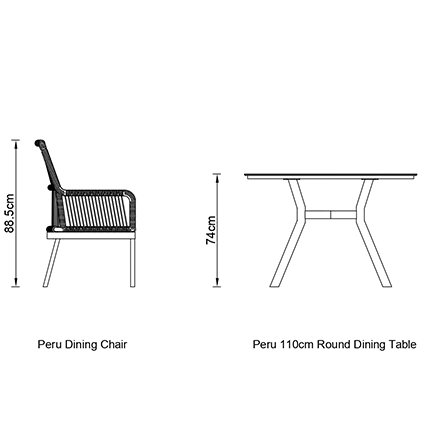 4 Dining dimensions image