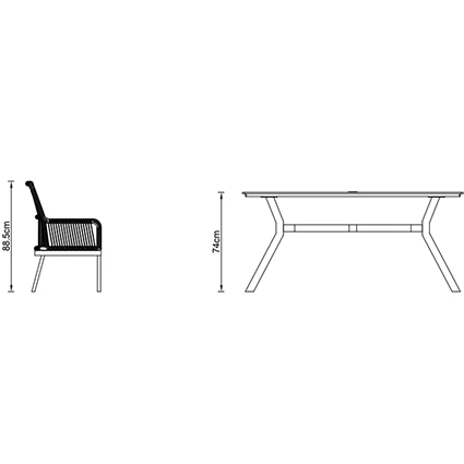 6 Dining dimensions image