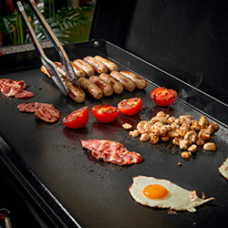 Extra image of Grillstream SmashGrill 4 Burner - Matt Black