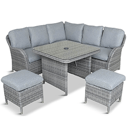 Extra image of LG Monte Carlo Stone Compact Corner Sofa Set