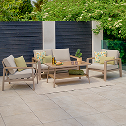 Image of LG Sorrento Lounge Set with Coffee Table