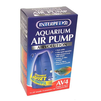 Image of Interpet Airvolution AV4 Aquarium Air Pump