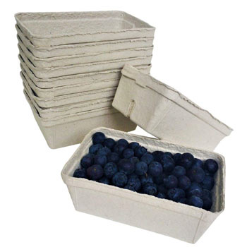 Image of Nutley's 250g Biodegradable Fruit Punnets - Quantity: 100