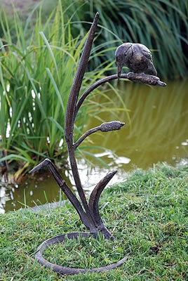 Image of Kingfisher Cast Iron Ornament