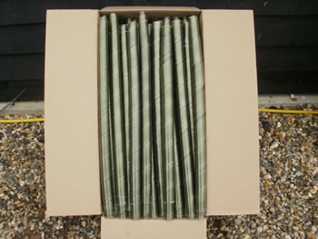 Image of 250  Extra Long Spiral Tree Guards - 75cm x 38mm