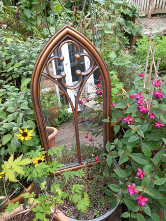 Image of Bexley Arched Mirror - Copper Effect