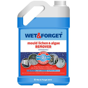 Image of Wet and Forget - Moss, Mould, Lichen and Algae Remover (5 Litre)