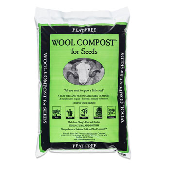 Image of 12L Dalefoot Peat Free Fine Wool Seed Compost