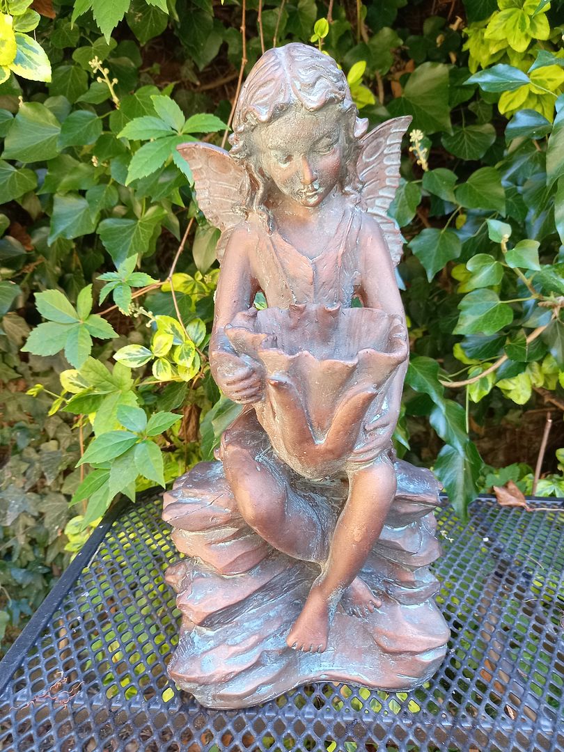 Image of Woodland Fairy Garden Ornament - 43cm tall