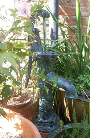 Image of Cast Iron Garden Hand Water Pump