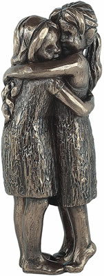 Image of Love Life - Friendship Forever Bronze Figurine