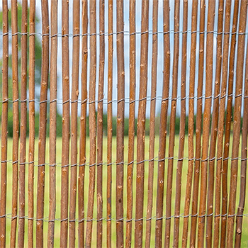 Image of 2m x 3m willow screening fence - for gardens, balconies, screen