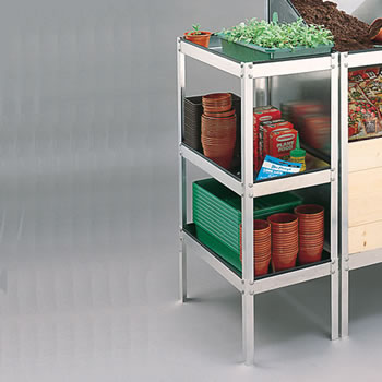 Image of Compact Greenhouse Storage Table