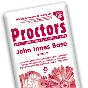 Image of Proctors John Innes Base Traditional All Purpose 100% Organic Crop Fertiliser - 20kg Sack