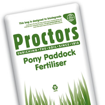 Image of 20kg Sack of Proctors Organic Pony/Horse Paddock Fertiliser