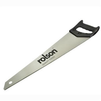Image of Rolson Hardpoint Hand Saw 550mm
