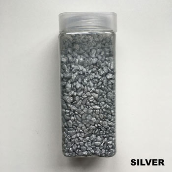 Image of 750g Silver Decorative Stones Pebbles