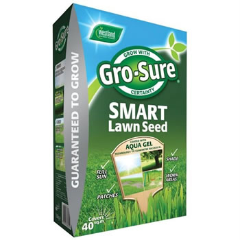 Image of Gro-Sure Aqua Gel Coated Smart Grass Lawn Seed - 40 sq.m - 1.6kg (20500143)