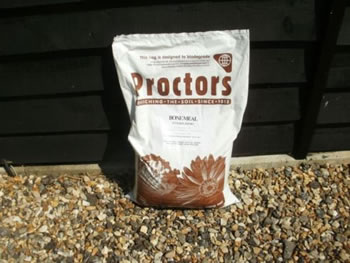 Image of 20kg sack of Proctors 100% Organic Bonemeal Fertiliser