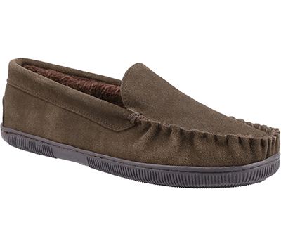 Image of Cotswold Brown Sodbury Slippers