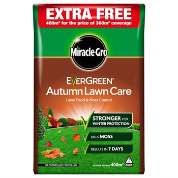 Image of Miracle-Gro Evergreen Autumn Lawn Care Food 360m + 10% Extra Free (119498)