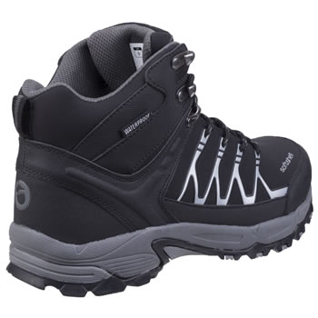 Image of Cotswold Abbeydale Mid Boots in Black/Grey