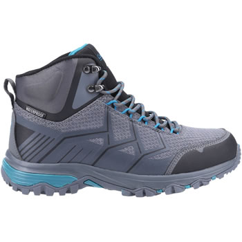 Image of Cotswold Women's Mid Wychwood Boot in Grey/Blue