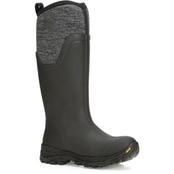 Image of Muck Boots Black/Jersey Heather Arctic Ice Tall AGAT - UK Size 6
