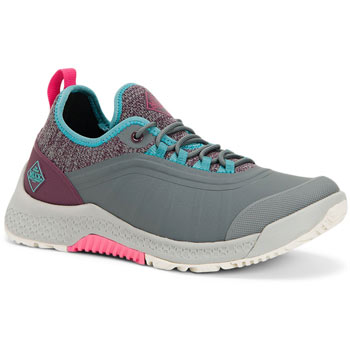Image of Muck Boots Outscape - Dark Grey/Teal/Pink - UK 7