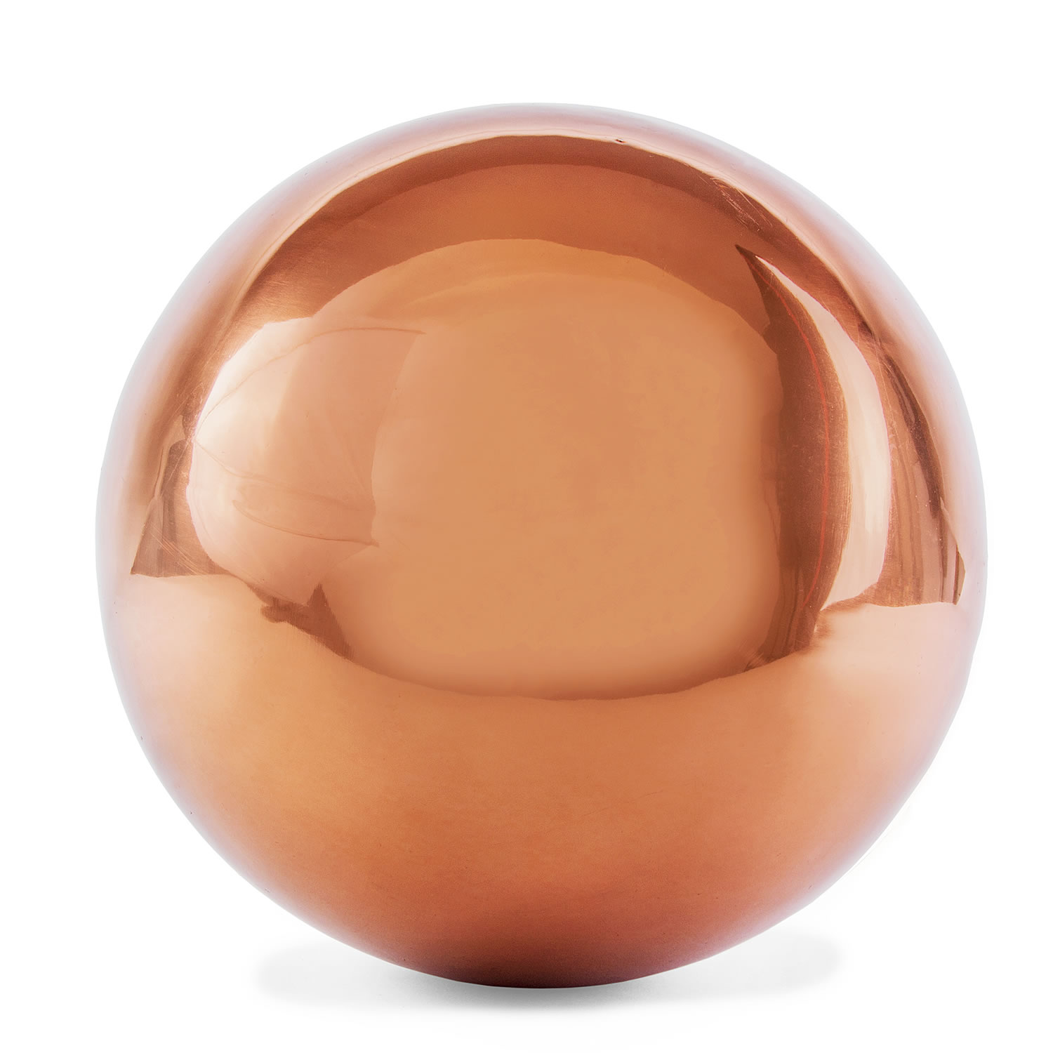 Copper Gazing Ball 8
