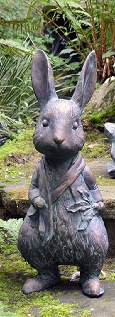 Beatrix Potter Garden Sculpture Peter, Peter Rabbit Garden Ornament Uk