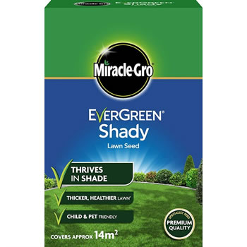Image of Miracle-Gro Evergreen Shady Lawn Grass Seed 14m2 (119621)