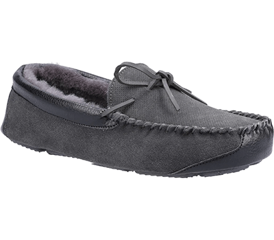 Image of Cotswold Grey Northwood Slippers