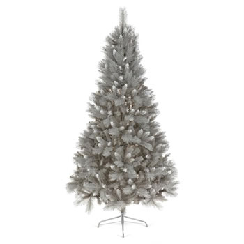 Image of Premier 2.1m Silver Tip Fir Grey Christmas Tree (TR700STF)