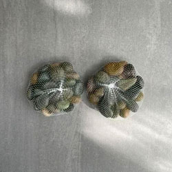 Image of 2 bags of 1kg Large Brown Stones (2kg)