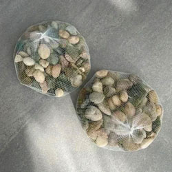 Extra image of 2 bags of 1kg Small Brown Stones (2kg)