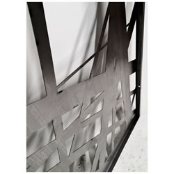 Extra image of Shard Design 2mm Steel Rustic Metal Screen 1.8m tall