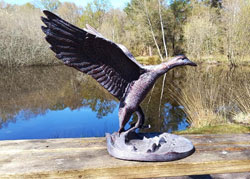 Extra image of Flying Duck Garden Sculpture