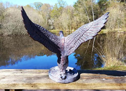 Extra image of Flying Duck Garden Sculpture